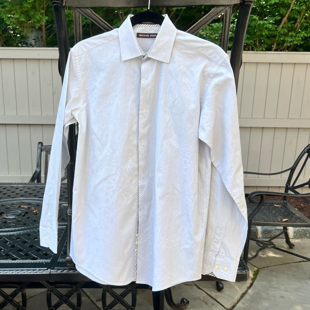 Long Sleeve Button Down by Michael Kors